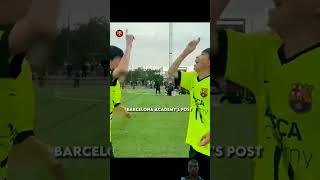 IS THE BARCA ACADEMY A FAN OF RONALDOfootball cr7 shortvideo fypシ゚viral fyp [upl. by Aneekas]