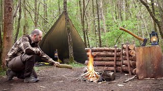 Wild Tarp Camping  No Tent No Problem [upl. by Vano474]