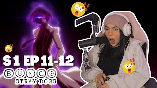 PORT MAFIA LEADER IS SEGGSY│BUNGO STRAY DOGS S1 EP 1112 REACTION [upl. by Wirth129]