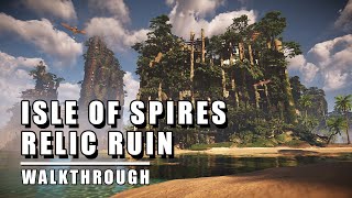 Isle of Spires Relic Ruin  Horizon Forbidden West Relic Ruin Walkthrough [upl. by Lindley]