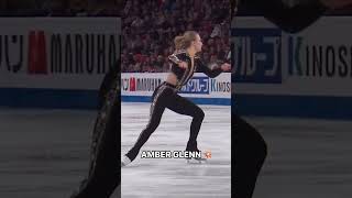 Amber Glenn has amazing SPEED in her combos😎🌟 [upl. by Tynan]