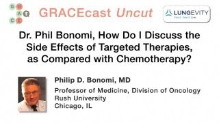 GRACEcastUC102KidneyDr Bonomi on Targeted Therapy Toxicity Chemotherapy [upl. by Ocana138]