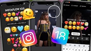 🔥 INSTAGRAM estilo IPHONE 2024 com EMOJIS IOS 18  REPOST REELS IOS  REPOST MENÇÃO  FUNÇÕES ✅ [upl. by Eahsram795]