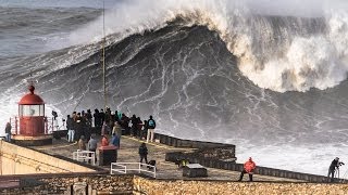 Nazaré  Big Sunday As Big as it Gets [upl. by Hekker]