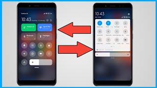 Redmi Notification Panel Change  Notification Panel Change Redmi [upl. by Amargo]