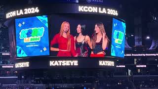 KATSEYE  KCON LA 2024  JULY 28 2024 [upl. by Rehtul839]