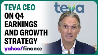 Tevas CEO talks Q4 earnings and how he is implementing his pivot to growth strategy [upl. by Ozzy]