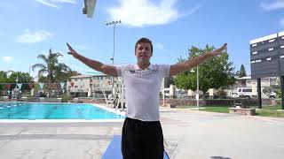 How to do front flip 1 twist 5122d Springboard Diving Strategies Tips Tutorial [upl. by Downs]