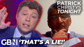 HEATED Youre a DISGRACE  Why did YOU come on GB News  Patrick Christys clashes with guest [upl. by Sucul]