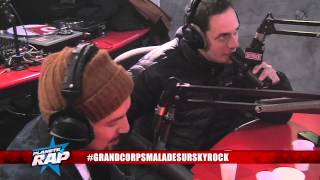 Grand Corps Malade feat Tunisiano quotFunambulequot en live dans Planète Rap [upl. by Keelby]