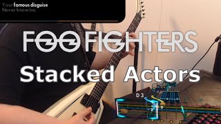 Foo Fighters  Stacked Actors  Rocksmith 2014 Guitar Cover [upl. by Ordnasil]