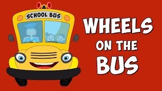 Wheels Of The Bus Go Round And Round Nursery Rhyme for Children [upl. by Esli]