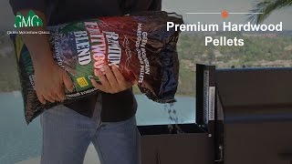 Hardwood Pellets  Green Mountain Pellet Grills [upl. by Adnauq416]