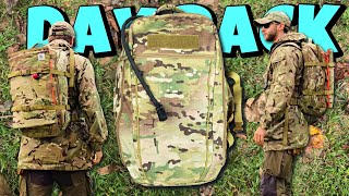 Daypack Gear Loadout For Hiking Hunting Camping amp Scouting  TT MODULAR TAC PACK 28L [upl. by Charmane]