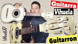 Guitarra De Golpe  Como Suena Con La Vihuela y Guitarron  Afinación Michoacána [upl. by Filipe]