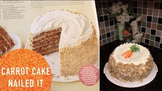 NAILED IT Carrot Cake Recipe So good looks SO bad [upl. by Nomra]