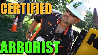 How to Become A Certified Arborist  Tree Care  Landscaping Interview with Daniel Miraval [upl. by Eamaj]