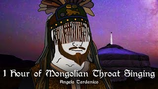 1 Hour of Mongolian Throat Singing to connect with Tengri [upl. by Elmira]