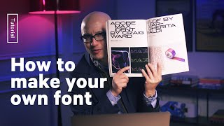 How To Make A Custom Font Using Fontself [upl. by Hermy]