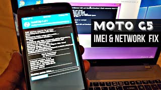 Moto G5 Cedric Missing imei amp Broken Network Fix [upl. by Ailimac]