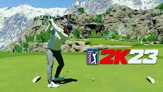 I LOST MY MIND ON THIS COURSE  Fantasy Course Of The Week 104  PGA TOUR 2K23 Gameplay [upl. by Ayamat]