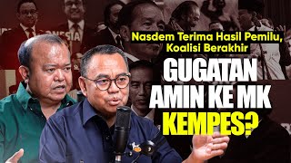 NASDEM TERIMA HASIL PEMILU KOALISI BERAKHIR GUGATAN AMIN KE MK KEMPES [upl. by Llerrad]