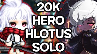 INSANE BURST 20K STAT HERO HARD LOTUS SOLO [upl. by Eadmund]