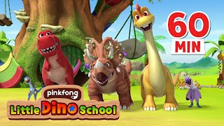 🦖🦕 Your friend Tyrannosaurus Rex  More  Dinosaur Cartoon  Pinkfong Dinosaurs for Kids [upl. by Ennayhs488]