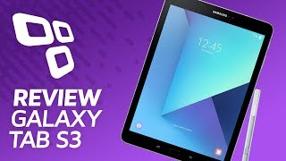 Samsung Galaxy Tab S3  ReviewAnálise  TecMundo [upl. by Downing848]