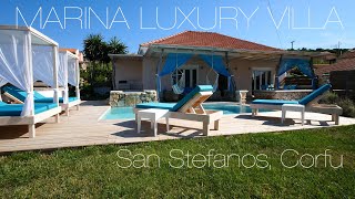 Marina Luxury Villa San Stefanos Corfu [upl. by Aciraa]