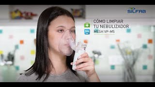 CÓMO LIMPIAR TU NEBULIZADOR MESH VPM5 [upl. by Prader741]