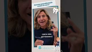 Ascesso parodontale ascesso gengivale come si cura dentista dentistry bustoarsizio [upl. by Raychel]