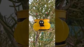 Funny Honey bee for Garden decoration  recycle waste threptin biscuit box [upl. by Millicent]