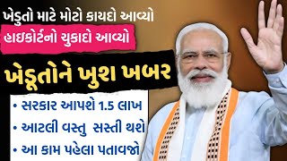 નવો કાયદો🤯 હાઇકોર્ટનો ચુકાદો આવ્યો ખેડૂતોને રાહત સરકાર આપશે 15 લાખ આ કામ પહેલા પતવજો  KOP NEWS [upl. by Fleischer540]