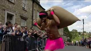 Tetbury Woolsack Races 2013 [upl. by Ahseinod]