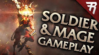 New aRPG Warhammer Chaosbane Gameplay HighElf Mage amp Imperial Soldier Classes Beta [upl. by Gelasias7]