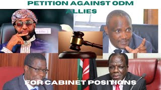 Petition Filed to Block Appointment of Opposition Leaders to Kenyas Cabinet [upl. by Alberik]