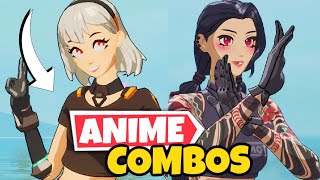 TOP COMBOS AND PRESETS FOR EVERY ANIME SKINSTYLE  Fortnite [upl. by Eilssel]