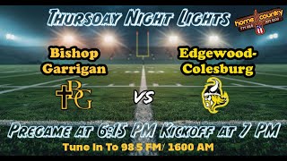 Bishop Garrigan vs EdgewoodColesburg Playoff High School Football [upl. by Nyladnar537]