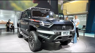 2024 Dongfeng Warrior 917 EV Walkaround  Hardcore Offroad SUV  —2023 Guangzhou Motor Show [upl. by Airotna]