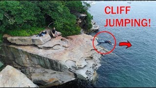 The Best Neilson Park Cliff Jumping Ever [upl. by Petulia]