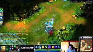 LoL Epic Dyrus juke Oddone in Live Stream [upl. by Arob133]