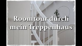 Treppe weiß streichen Make over Treppenhaus Pimpen Staffel 1Vlog 13 [upl. by Yelehsa]