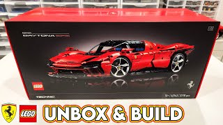 Building LEGO Technic Ferrari Daytona SP3 [upl. by Cassie]