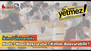 İkinci Üniversite Nedir İkinci Üniversite Hakkında Bilgiler [upl. by Richela]