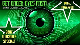 GREEN EYES ★Get Green Eyes Fast v2 ★ Change your Eye Color Results Amplifier amp Super Charger [upl. by Ahsead]