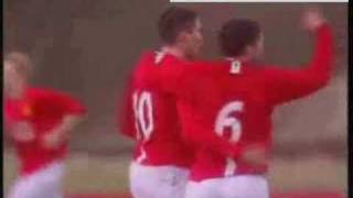 Federico Macheda goal vs Everton U18 [upl. by Airal]