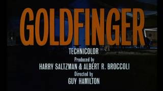 GOLDFINGER  007 And Auric Play Golf – Sean Connery  James Bond [upl. by Elleral920]