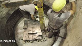 SEVEN REFRACTORIES STEEL LADLE VIDEO [upl. by Anneyehc254]