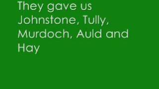 Willie Maley  Charlie amp The Bhoys  With Lyrics [upl. by Elbag]